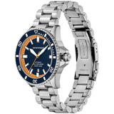 Emporio Armani Sea Explorer Blue Dial Silver Steel Strap Watch for Men - AR60090 Authentic Buy Shop Now