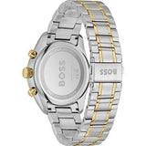 Hugo Boss Grand Prix Chronograph Green Dial Two Tone Steel Strap Watch for Men - 1514227 Authentic Buy Shop Now
