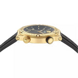 Versace Greca Logo Diver Quartz Black Dial Black Rubber Strap Watch for Men - VE8G00324 Authentic Buy Shop Now