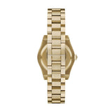 Emporio Armani Federica Mother of Pearl White Dial Gold Steel Strap Watch for Women - AR11657 Authentic Buy Shop Now