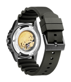 Citizen Mechanical Automatic Black Dial Black Rubber Strap Watch for Men - NJ0125-11E Authentic Buy Shop Now
