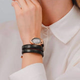 Just Cavalli Classico Lungo Black Dial Black Steel Strap Watch for Women - JC1L248M0085 Authentic Buy Shop Now