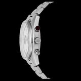 Emporio Armani Racer Chronograph White Dial Silver Steel Strap Watch for Men - AR11645 Authentic Buy Shop Now