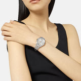 Versace Hellenyium Quartz Silver Dial Silver Steel Strap Watch for Women - VE2S00322 Authentic Buy Shop Now