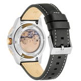 Citizen Mechanical Automatic Black Dial Black Leather Strap Watch for Men - NJ0176-10E Authentic Buy Shop Now