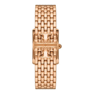 Tory Burch Eleanor Mother of Pearl White Dial Rose Gold Steel Strap Watch for Women - TBW1079 Authentic Buy Shop Now