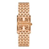 Tory Burch Eleanor Mother of Pearl White Dial Rose Gold Steel Strap Watch for Women - TBW1079 Authentic Buy Shop Now