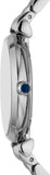 Emporio Armani Gianni T-Bar Blue Dial Silver Steel Strap Watch for Women - AR11627 Authentic Buy Shop Now