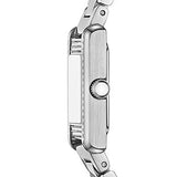 Emporio Armani Genni Analog Mother of Pearl Dial Silver Steel Strap Watch for Women - AR11662 Authentic Buy Shop Now
