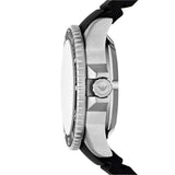Emporio Armani Sea Explorer Black Dial Black Silicone Strap Watch for Men - AR60086 Authentic Buy Shop Now