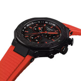 Tissot T Race Chronograph Black Dial Red Rubber Strap Watch for Men - T141.417.37.061.01 Authentic Buy Shop Now