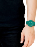 Lacoste 12.12 Cyan Green Dial Cyan Green Silicon Strap Watch for Men - 2011192 Authentic Buy Shop Now