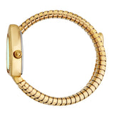 Just Cavalli Serpente Metallica White Dial Gold Steel Strap Watch for Women - JC1L224M0035 Authentic Buy Shop Now