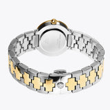 Tory Burch Reva Gold Dial Two Tone Steel Strap Watch for Women - TBW4016 Authentic Buy Shop Now