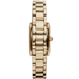 Emporio Armani Classic Silver Dial Gold Steel Strap Watch for Women - AR0360 Authentic Buy Shop Now