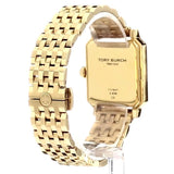 Tory Burch Robinson White Dial Gold Steel Strap Watch for Women - TBW1500 Authentic Buy Shop Now