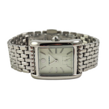 Tory Burch Eleanor White Dial Silver Steel Strap Watch for Women - TBW1069 Authentic Buy Shop Now