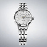 Seiko Presage Cocktail Time Automatic Diamonds White Dial Silver Steel Strap Watch for Women - SRE017J1 Authentic Buy Shop Now