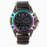 Versace Icon Active Chronograph Black Dial Grey Silicone Strap Watch for Men - VEZ701022 Authentic Buy Shop Now
