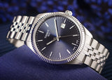 Tissot Ballade Quartz Blue Dial Silver Steel Strap Watch for Men - T156.410.11.041.00 Authentic Buy Shop Now