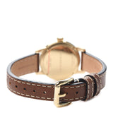 Burberry The Utilitarian White Dial Brown Leather Strap Watch for Women - BU7865 Authentic Buy Shop Now