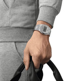 Tissot Digital Quartz Silver Dial Silver Steel Strap Watch for Men - T137.463.11.030.00 Authentic Buy Shop Now