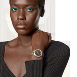 Versace Hellenyium Grey Dial Two Tone Steel Strap Watch for Women - VEHU00520 Authentic Buy Shop Now