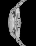 Emporio Armani Federico Chronograph Green Dial Silver Steel Strap Watch for Men - AR11640 Authentic Buy Shop Now
