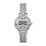 Emporio Armani Gianni T-Bar Pink Dial Silver Steel Strap Watch for Women - AR11686 Authentic Buy Shop Now