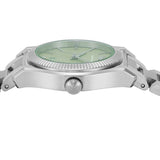 Emporio Armani Federica Mint Green Dial Silver Steel Strap Watch for Women - AR11656 Authentic Buy Shop Now