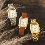 Tory Burch Robinson White Dial Two Tone Steel Strap Watch for Women - TBW1501 Authentic Buy Shop Now