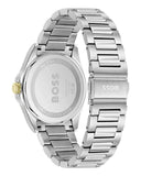 Hugo Boss Strike Green Dial Silver Steel Strap Watch for Men - 1514173 Authentic Buy Shop Now
