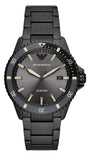Emporio Armani World Explorer Black Dial Black Steel Strap Watch for Men - AR11398 Authentic Buy Shop Now