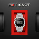 Tissot Digital Quartz Black Dial Silver Steel Strap Watch for Men - T137.463.11.050.00 Authentic Buy Shop Now