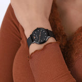 Emporio Armani Kappa Black Dial Black Mesh Strap Watch for Women - AR11252 Authentic Buy Shop Now