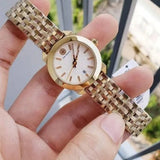 Tory Burch Whitney White Dial Gold Steel Strap Watch for Women - TBW8000 Authentic Buy Shop Now