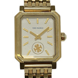Tory Burch Robinson White Dial Gold Steel Strap Watch for Women - TBW1500 Authentic Buy Shop Now