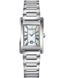 Emporio Armani Gino Mother of Pearl Dial Silver Steel Strap Watch for Men - AR11664 Authentic Buy Shop Now