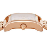 Tory Burch Eleanor Mother of Pearl White Dial Rose Gold Steel Strap Watch for Women - TBW1079 Authentic Buy Shop Now