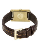 Emporio Armani Gino White Dial Brown Leather Strap Watch for Men - AR11665 Authentic Buy Shop Now