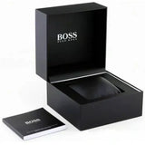 Hugo Boss Strike Chronograph Black Dial Silver Steel Strap Watch for Men - 1514290 Authentic Buy Shop Now