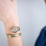 Just Cavalli Lunara Gold Dial Gold Steel Strap Watch for Women - JC1L397M0035 Authentic Buy Shop Now