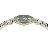Versace Reve Analog Green Dial Two Tone Steel Strap Watch for Women - VE8B00524 Authentic Buy Shop Now