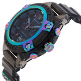 Versace Icon Active Chronograph Black Dial Grey Silicone Strap Watch for Men - VEZ701022 Authentic Buy Shop Now
