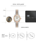 Versace V-Code Analog White Dial Two Tone Steel Strap Watch for Women - VE8I00624 Authentic Buy Shop Now
