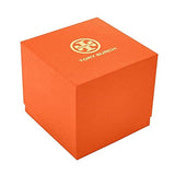 Tory Burch Collins Quartz White Dial Brown Leather Strap Watch for Women - TBW1304 Authentic Buy Shop Now