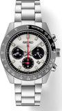 Seiko Prospex Speedtimer Solar Chronograph Silver Dial Silver Steel Strap Watch for Men - SSC911 Authentic Buy Shop Now