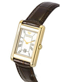 Emporio Armani Gino White Dial Brown Leather Strap Watch for Men - AR11665 Authentic Buy Shop Now