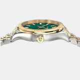 Versace Hellenyium Quartz Green Dial Two Tone Steel Strap Watch for Women - VEHU00420 Authentic Buy Shop Now