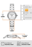 Emporio Armani Mia Mother of Pearl Dial Silver Steel Strap Watch for Women - AR11596 Authentic Buy Shop Now